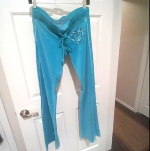 Twisted heart Velour drawstring. Pants